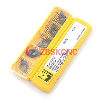 。肯纳数控刀片淬火钢超硬菱形刀粒DCMT070204-LF/11T304-LF KC50