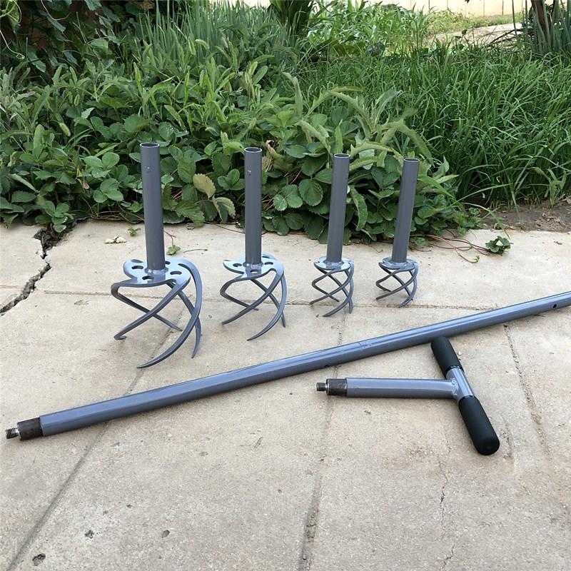 挖洞神器掏洞穿管铁锹打洞取土打桩打眼洛阳铲挖电线杆坑打井工具