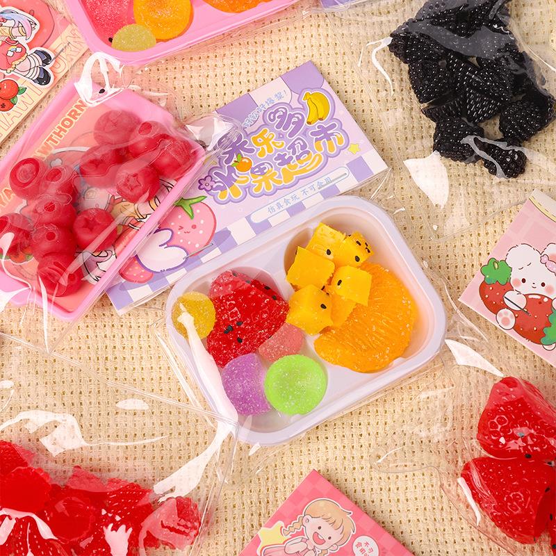 缤红仿真水果捏捏乐解压玩具捏捏乐减压学生儿童网红慢回弹捏捏乐