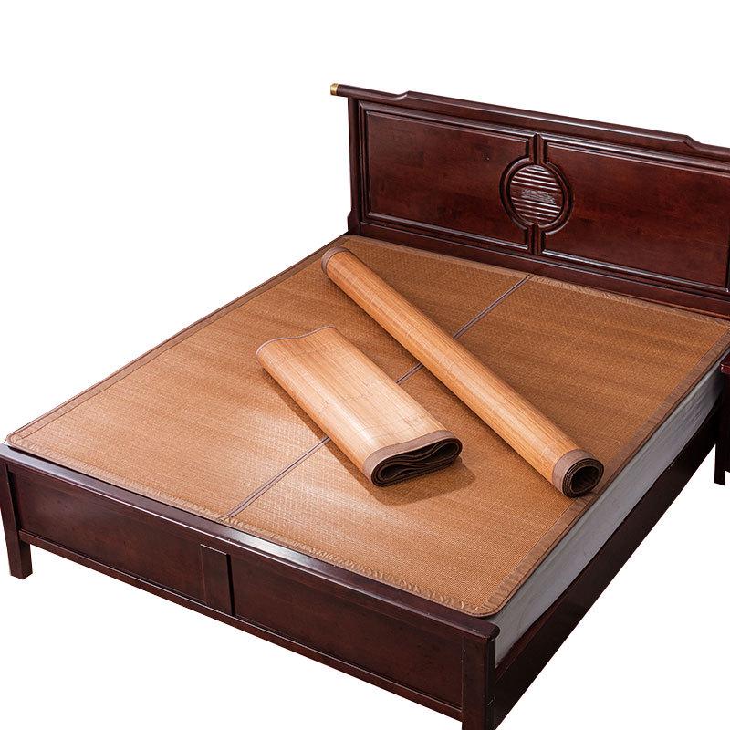 凉席竹席0.9宿舍1.1/1.2/1.35/1.4折叠1.5/1.8m2米直筒可订尺新品