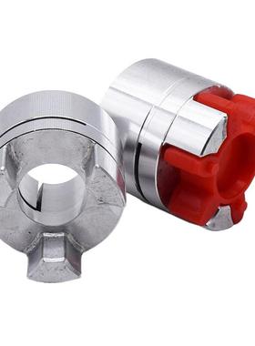 铝合金梅花弹性联轴器滚珠丝杆伺服马达D40L50孔径8/10-22mm