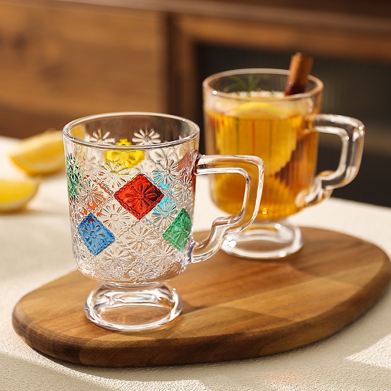 家用高颜值女士专用早餐杯