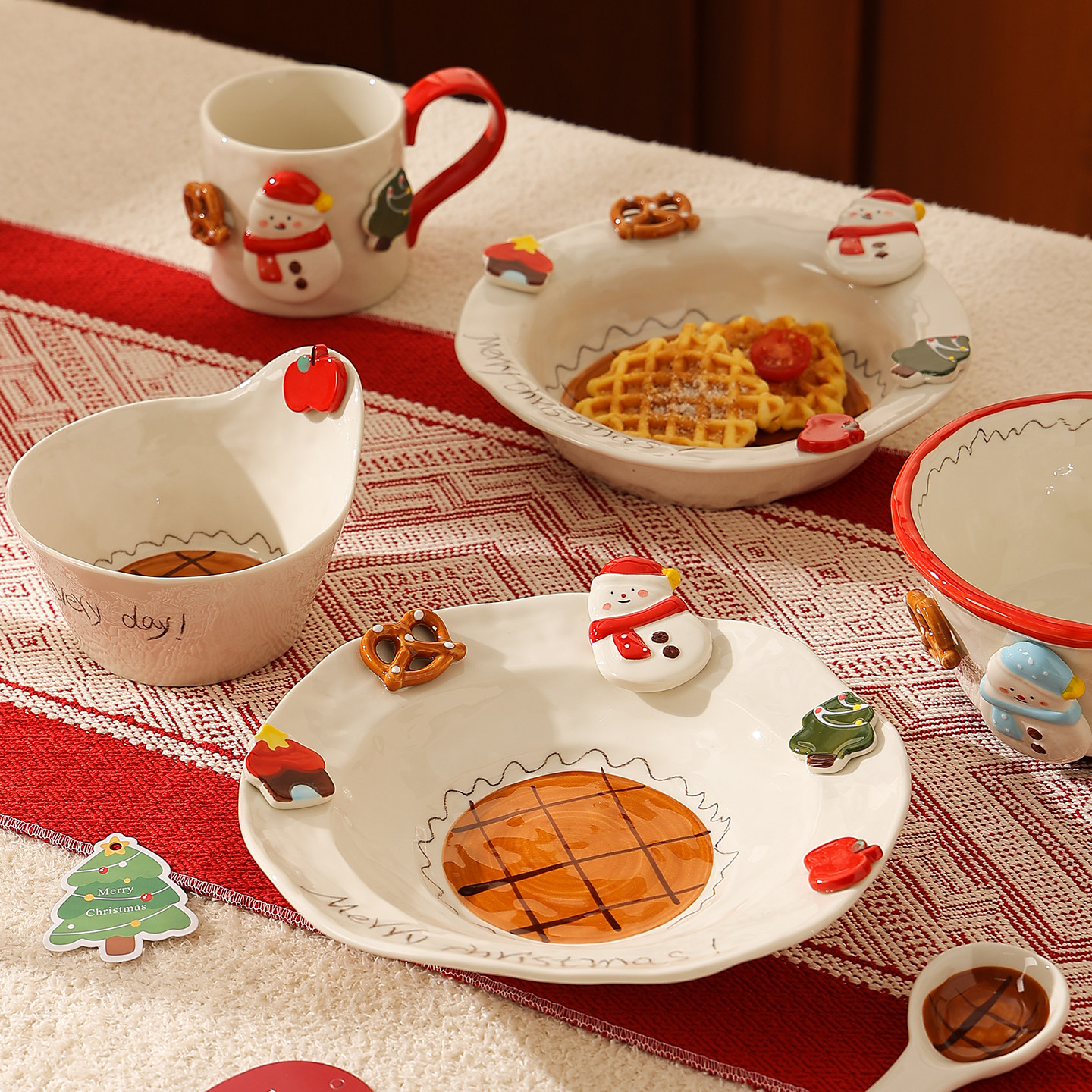 甜欧尼手作陶瓷喝水杯子家用水果盘高颜值菜盘子创意米饭碗酸奶碗,餐饮具,盘,淘宝优惠券,粉丝福利购,淘宝优惠卷