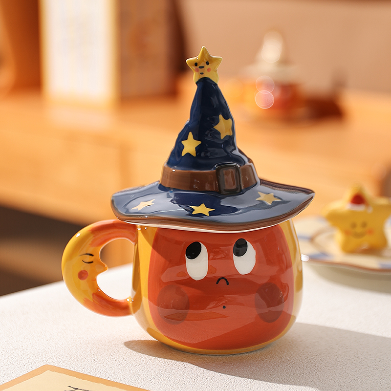 星星人马克杯女士高颜值