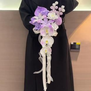 小清新扭扭棒手捧花手工diy材料包自制实用结婚礼品领证生日礼物
