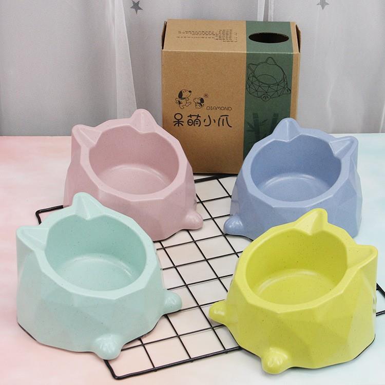 倾斜口宠物碗猫咪用品狗狗饭盆单个猫食盆防打翻水碗泰迪比熊狗碗