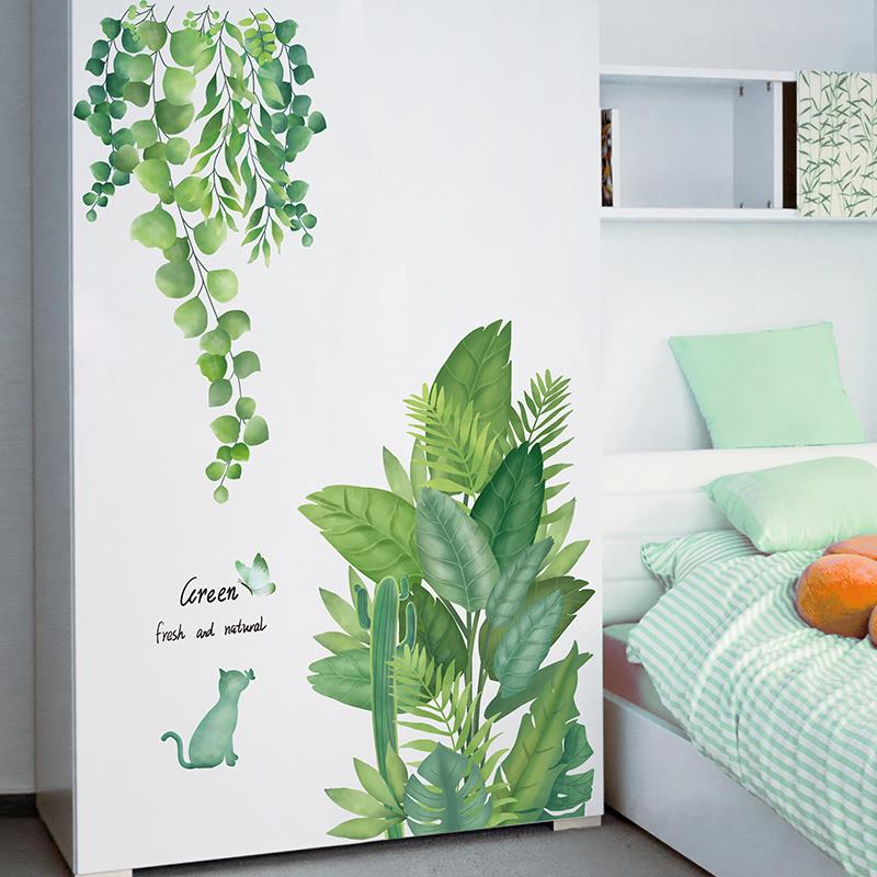 大自然背景墙贴画墙壁纸墙纸自粘卧室温馨墙面装饰房间布置3d立体