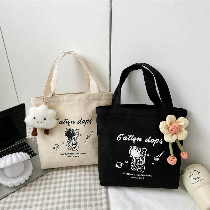 包包女包外出手提包化妆包帆布包ins小众百搭迷你便当包袋子小包,箱包皮具/热销女包/男包,小方包,淘宝优惠券,粉丝福利购,淘宝优惠卷