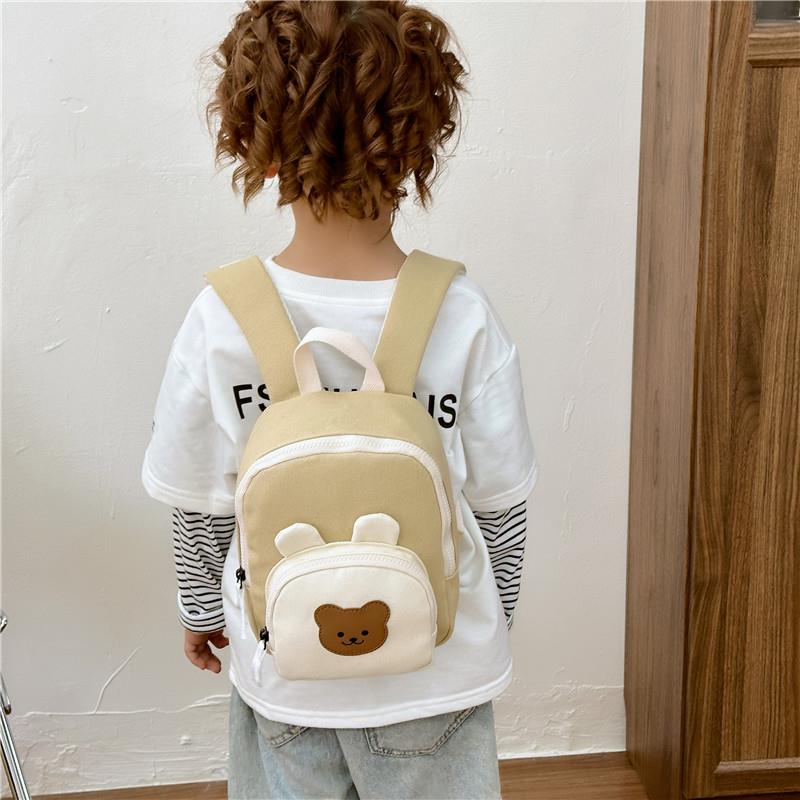 超萌幼儿书包女童可爱小兔小熊迷你儿童超轻背包潮小童双肩包男孩