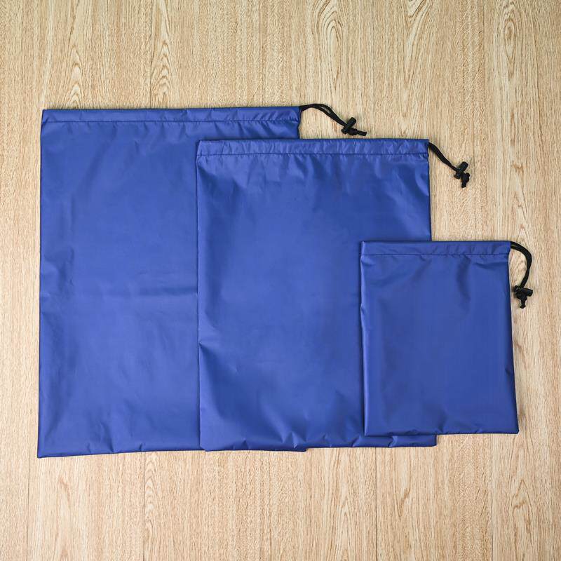 防水涂银布抽绳袋涤纶束口袋索绳袋旅行衣物收收纳整理袋收口袋子