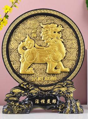 家居装饰品摆件新房除甲醛玄关电视酒柜客厅创意乔迁新居炭雕摆件