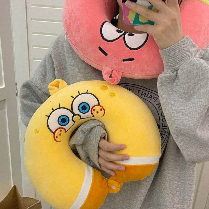 向日葵u型枕u形枕卡通车载枕电脑办公午睡旅行枕头可拆洗四季可用
