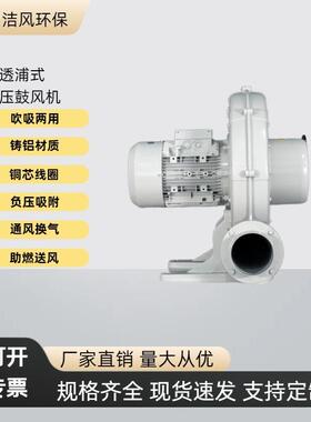 透浦式风机CX-100A离心式中压风机工业气体输送鼓风机380V