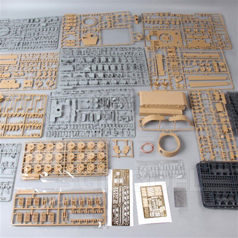 3G模型 麦田 RM-5010 虎式重型坦克中期型 全内构 拼装坦克1/35