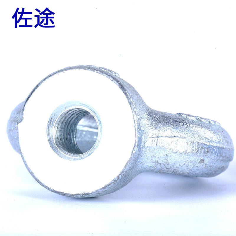 镀锌吊环螺母 起重圆圈吊母 圆环螺母 m6m8m10m12m16m20Um24m30m3