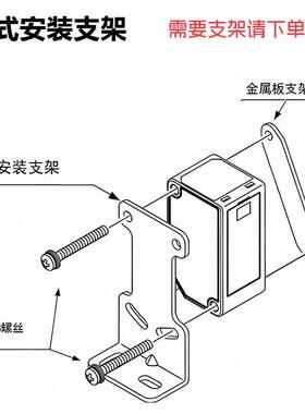 m级高精度激光位移传感器测距离厚度圆度振动频率RS-485模拟量