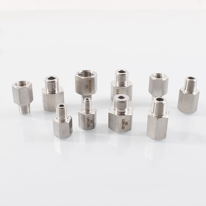 压力表304不锈钢内外丝转换接头M5Mx6M8M10*1M12M14M20变1/2分螺