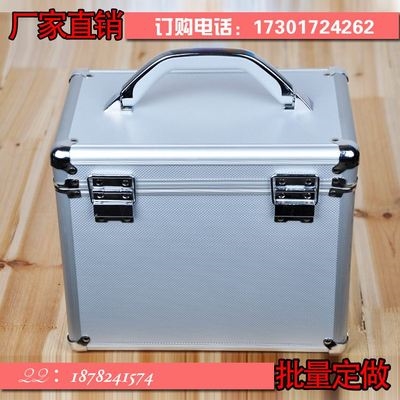 定做铝合金工具箱防震精密仪器设备箱玻璃试管测试储藏多功能箱子