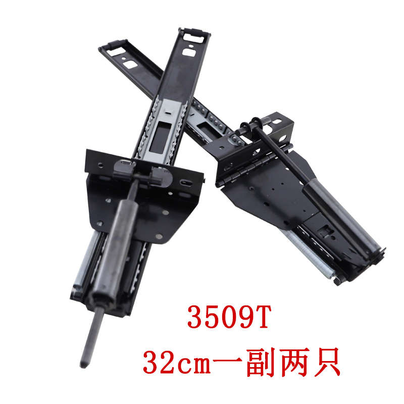 翻式滑轨柜门掀轨滑道柜门平移导轨折叠式滑轨合页上电视上推拉