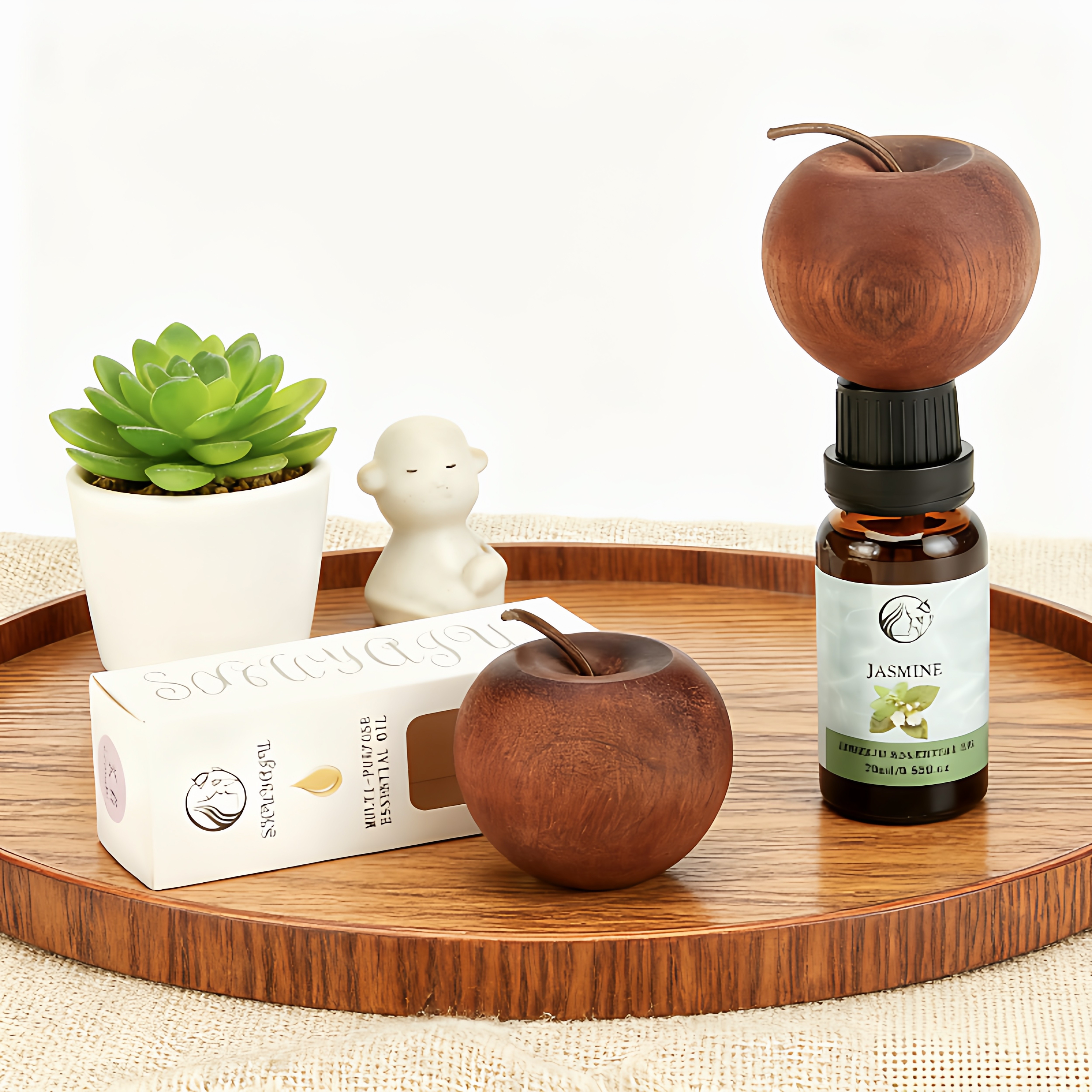 天然苹果精油香薰摆件圣诞节平安果汽车摆件野兽派香薰礼物,家居饰品,散香器,淘宝优惠券,粉丝福利购,淘宝优惠卷