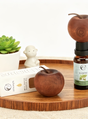 天然苹果精油香薰摆件圣诞节平安果汽车摆件野兽派香薰礼物