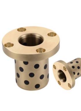 OLBH-D25-D30-D35-L30-L40-L50-L60-L70 无油衬套-圆法兰铜套导套