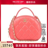 中古95新CHANEL 香奈儿 链条手拿羊皮斜挎AP3088二手奢侈品包包