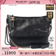 「9.0新」CHANEL GABRIELLE流浪包黑色复古牛皮大号斜挎包 香奈儿