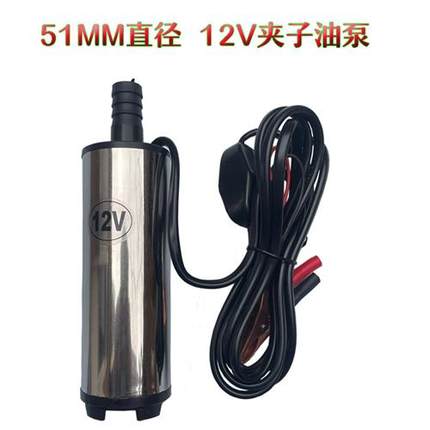 微型抽油器电动抽水泵柴油12V/24V/220V直流加油机自吸吸油泵小型