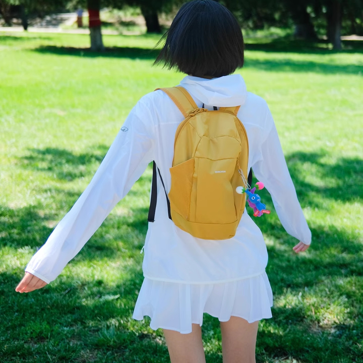 迪卡侬双肩包背包女书包男新款小背包学生包轻便户外小包旅行ODAB