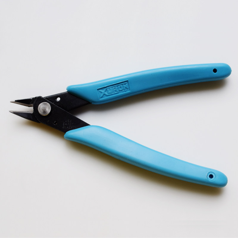 凭证装订机铆管用剪钳斜口钳子 拆凭证铆管剪刀 拆尼龙管剪钳包邮