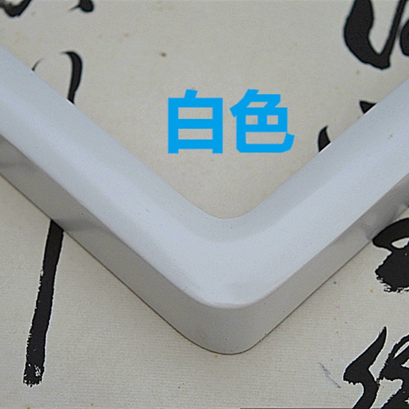 实木国画框相框圆角框楸木樟子松装裱画框字画框外框线条定制简约