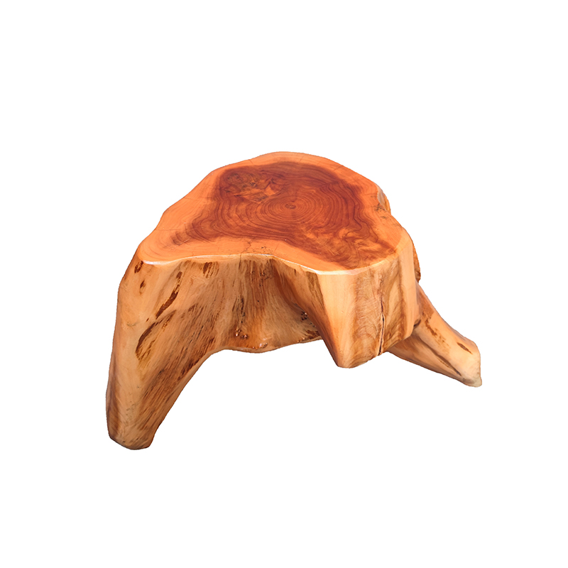 实木墩子客厅家用根雕凳子木桩树根造型茶台支架底座配凳原木树桩
