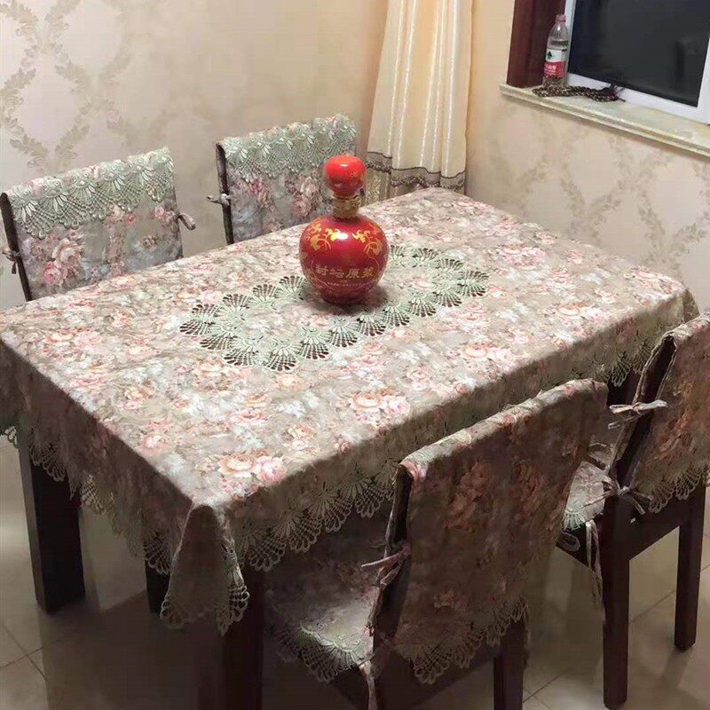 美式电视机罩布艺欧式液晶电视防万能盖巾