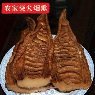 现货正宗柴火烟笋干货湖南特产农家自晒烟熏笋丝免泡油焖糯米烟笋