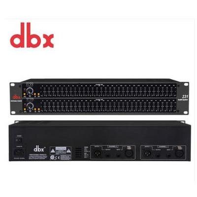 DBX款式EQ231/1231/2231/215专业舞台演出家用会议双声道均衡器