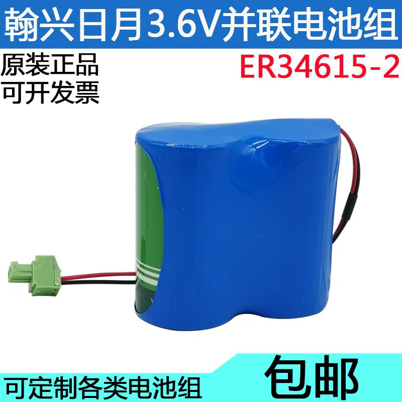 日月er34615-2物联网燃气表仪器仪表涡流流量计 仪表专用锂电池