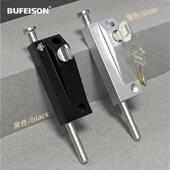 自动弹簧插销脚踏插销锁旋转门落地插销窗户弹簧插销304不锈钢杆