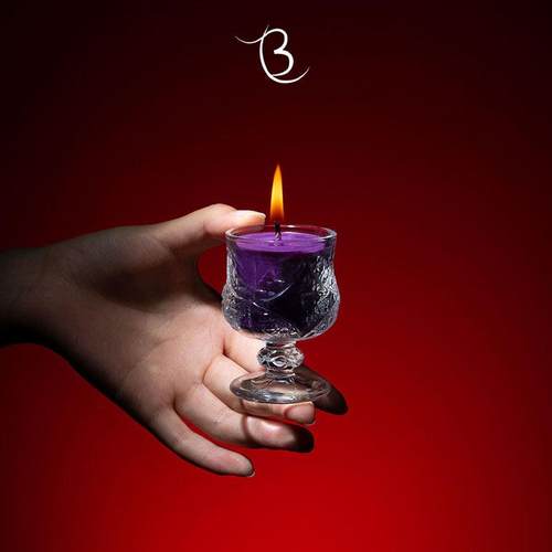 【高脚杯】42度低温蜡烛杯蜡新手s不伤肤m香薰蜡烛滴蜡情侣可撕拉