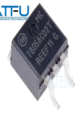MC7805ACD2TR4G TO-263 5V 1A 线性稳压器(LDO) 全新原装