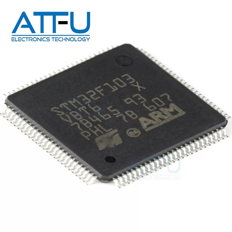 STM32F103VBT6 LQFP-100 ARM 32位微控制器芯片MCU 全新原装