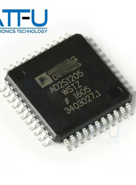 AD2S1205WSTZ LQFP-44 12位R/D转换器内置参考振荡器IC 全新原装