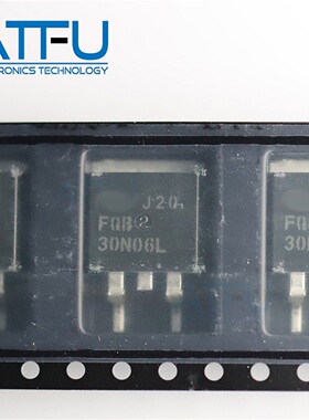 FQB30N06LTM 丝印FQB30N06L TO263 场效应管(MOSFET) 全新原装