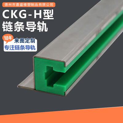 CKG-H型B链条导轨聚乙烯导轨条啤酒厂工业机械输送滑轨导槽导向件