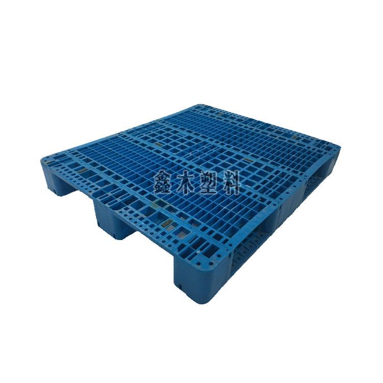 12001000150网格川字托盘塑料卡板货架托盘叉车物流垫板