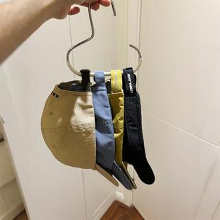 帽子收纳神器家用宿舍衣柜内多功能挂吊带帽子展示架围巾衣架挂钩