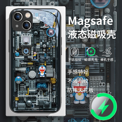 适用苹果16pro哆啦A梦手