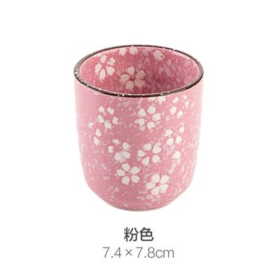 急速发货家用日式陶瓷功夫茶具 喝茶杯单个釉下彩瓷杯子 主人杯水