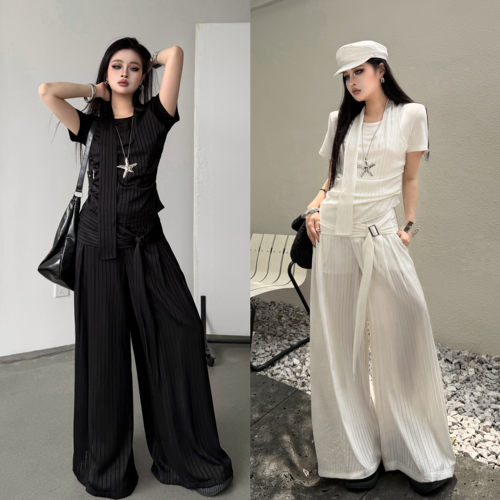 Blackgirl夏季旅游休闲套装显瘦