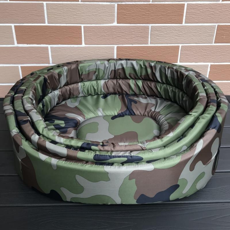 四季通用夏天宠物窝床猫狗窝猫咪窝防滑狗睡觉窝泰迪窝军迷彩狗窝